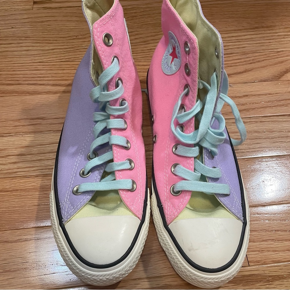Converse High-Tops in Pastel Colors